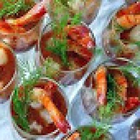 Shrimp Drink Cocktail