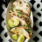 Chicken & Poblano Tacos with Crema