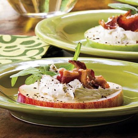 Bacon-Arugula-Apple Bites