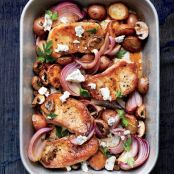 Pork Chops with Roasted Vegetables