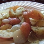 Tin Foil Red Potatoes and Onions