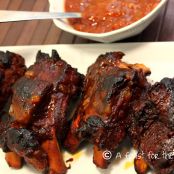 Pressure Cooker Barbecued Baby Back Ribs