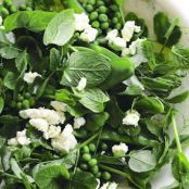 Mixed Pea, Mint, and Feta Salad