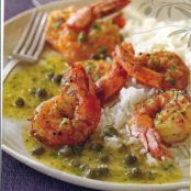 SHRIMP PICCATA