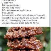 Skinny monkey cookies