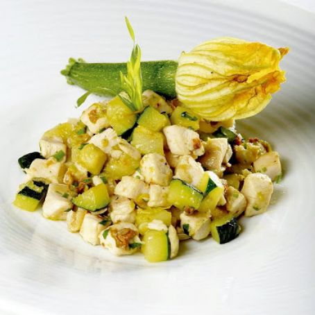 Chicken, zucchini and Tarragon Stew