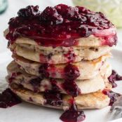Blackberry Buttermilk Pancakes