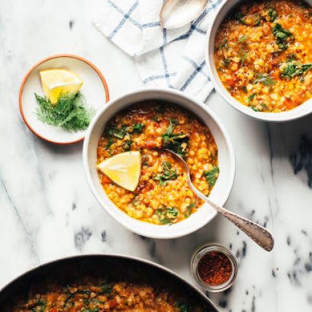 Smoky Red Lentil Stew