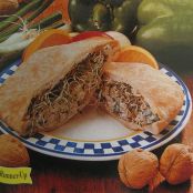 Nutty Chicken Pita Sandwiches
