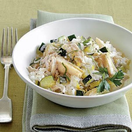 Baked Chicken Risotto