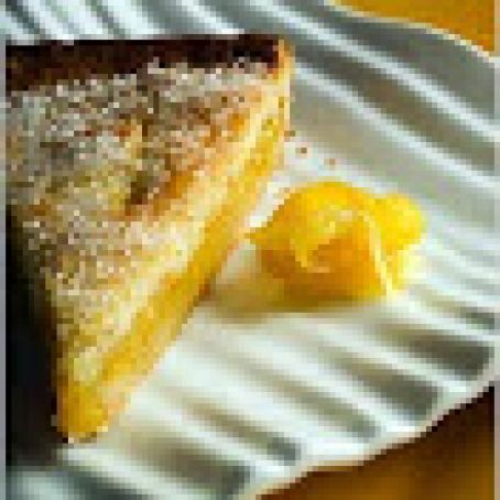 Lemon Confit Shortbread Tart