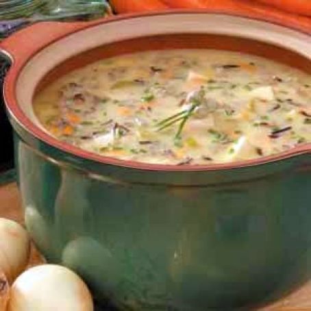 Cream of Wild Rice Soup