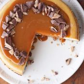 Carmel-Toffee Cheesecake