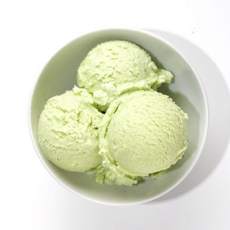 Lemongrass-Basil Sherbet