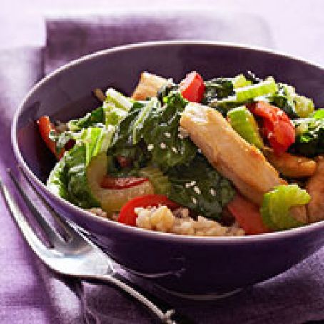 Sesame Chicken Stir-Fry