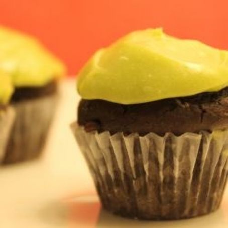 Chocolate Baby Cakes with Avocado Frosting