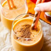 Pumpkin pie smoothie..