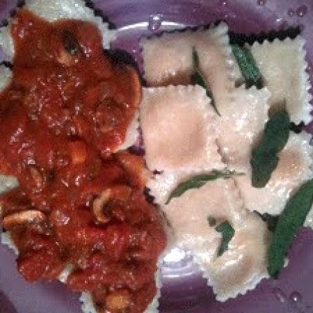 Baby Bella Mushroom Filling (Raviolis)