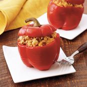 Herb and Sausage-Stuffed Peppers