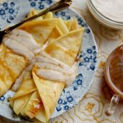 Apple Crepes with Yogurt | The Daily Dish