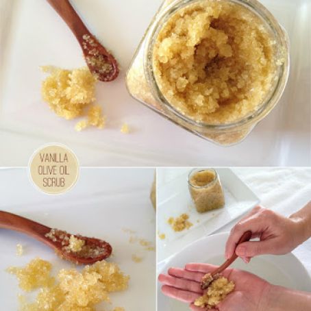 Vanilla Olive Oil Sugar Scrub