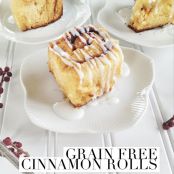Paleo Grain Free Cinnamon Rolls from Brittany Angell