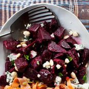 Beet, Blue Cheese and Almond Salad