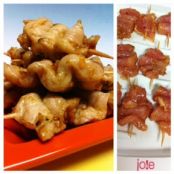 Microwave Meat on a toothpick 微波炉牙签肉