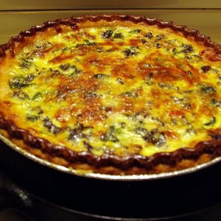 Sausage Spinach Quiche
