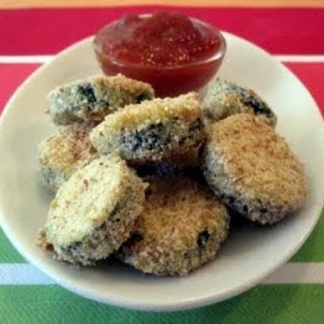 Zucchini Coins, Baked