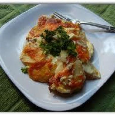 Aunt Bertie's Scalloped Potatoes