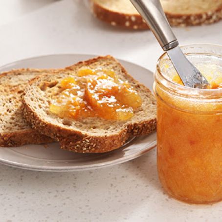 30 Minutes To Homemade SURE.JELL® Peach Freezer Jam