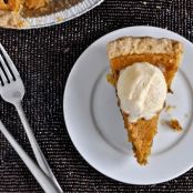 Pumpkin Chocolate Chip Cookie Pie
