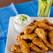 Baked Buffalo Chicken Wings