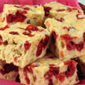 CRANBERRY ALMOND BLONDIES