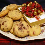 Cranberry Chocolate Shortbread