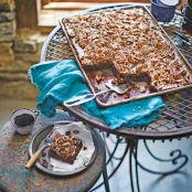 Texas Sheet Cake With Fudge Icing