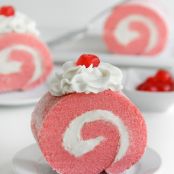 Pink Velvet Roulade