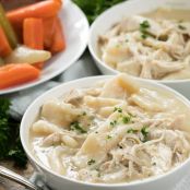 OLD FASHIONED CHICKEN AND DUMPLINGS