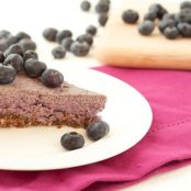 No Bake Blueberry Cream Pie