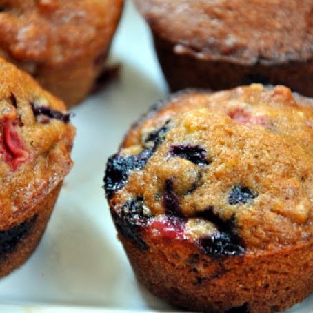 Fruit Explosion Bran Muffins