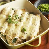 Creamy Chicken Enchiladas - Recipe.com