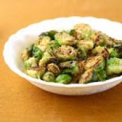 Brussels Sprouts with Toasted Breadcrumbs, Parmesan and Lemon