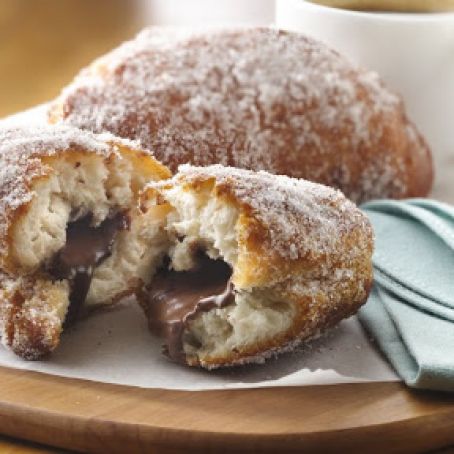 Espresso Hazelnut Beignets
