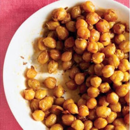 Spicy Roasted Chickpeas
