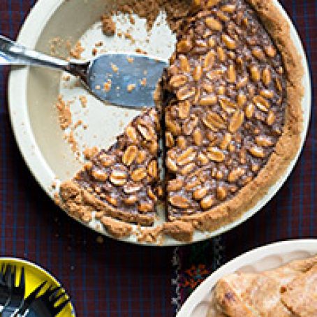 Black-Bottom Peanut Pie