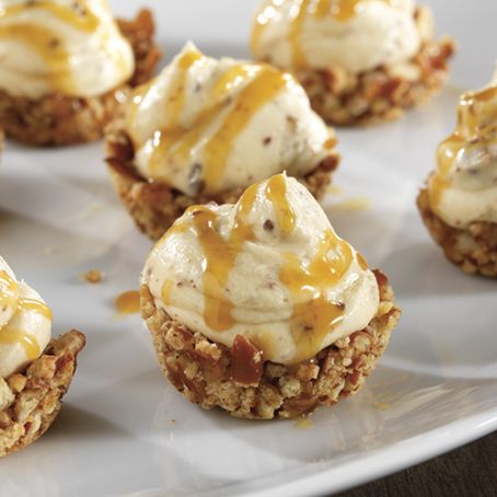 Sweet 'N Salty Caramel Mousse Cups