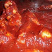 Paleo Chicken W Wine, Bacon and FIre Roasted Tomato Sauce