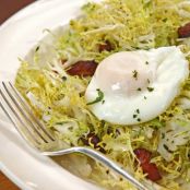 Frisee Salad with Poached Eggs