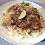 Grilled Curry Cornish Hens